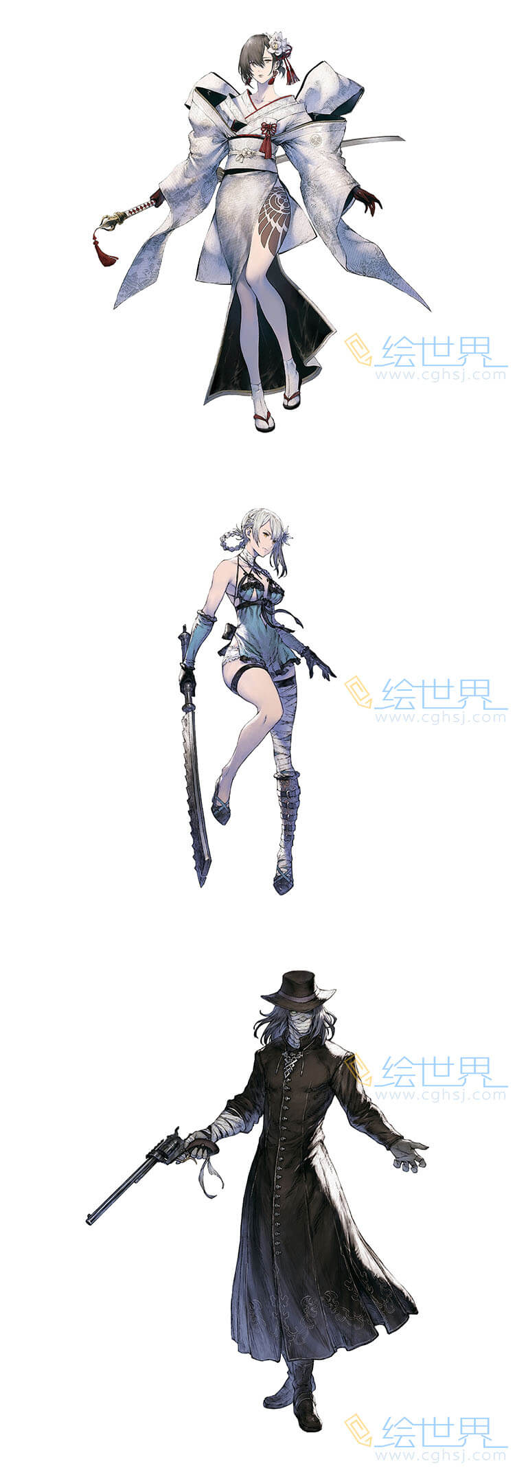 [会员][画集]吉田明彦NieR Reincarnation 尼尔转生设定插画集