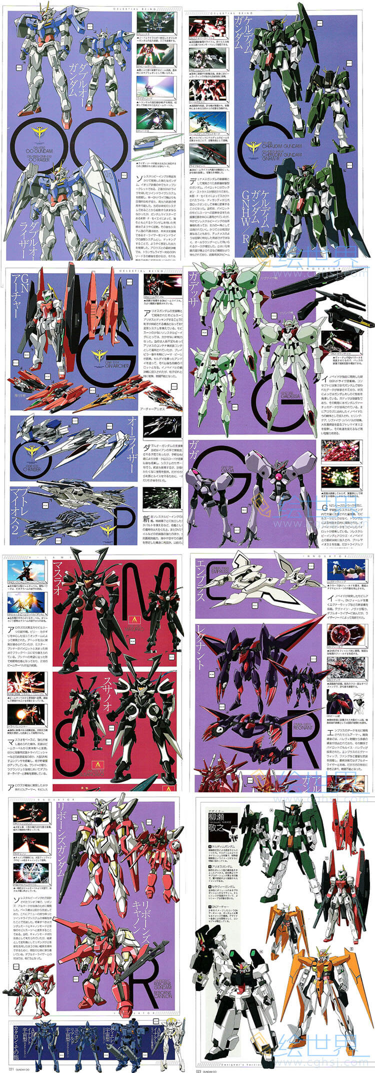 [会员][设定集] Gundam 00 Mechanics 2nd 机动战士高达00 资料集
