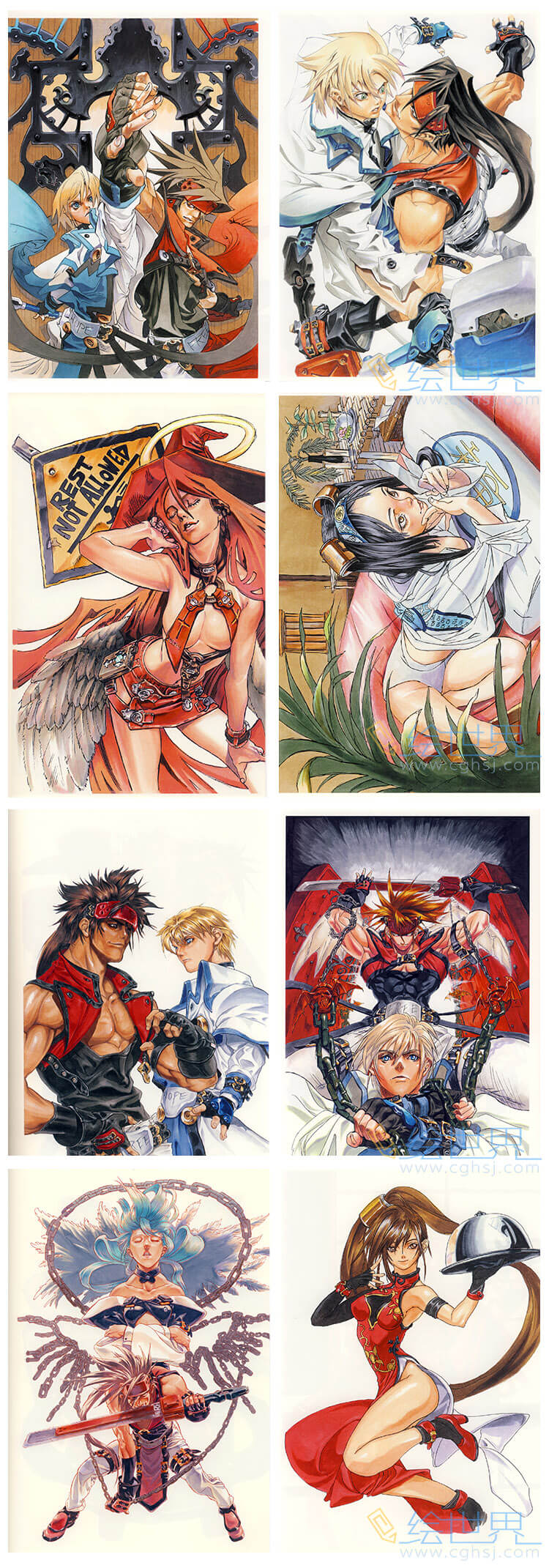 [会员][插画集] 石渡太辅插画 罪恶装备Guilty Gear 2000-2007