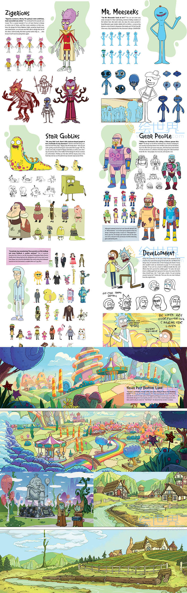 [会员][设定集] The Art of Rick and Morty 瑞克和莫蒂 艺术集[英文+中文]