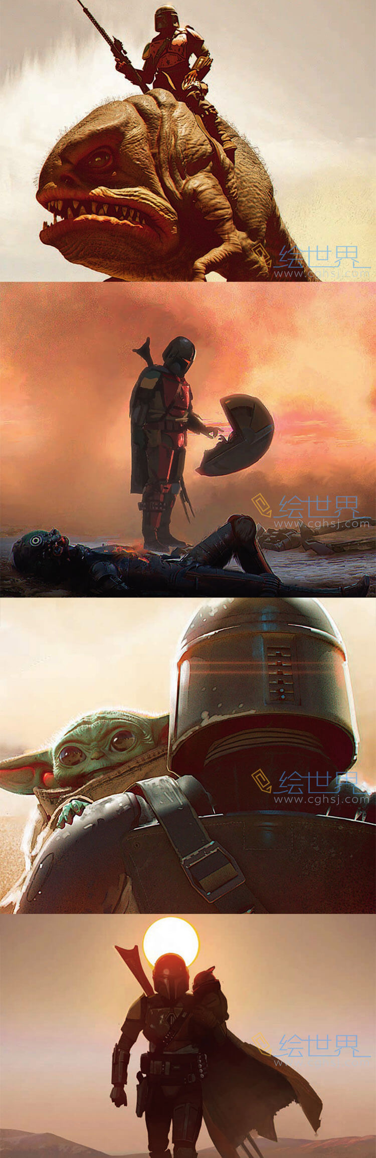 [会员][设定集] 星球大战 Star Wars 曼达洛人Mandalorian