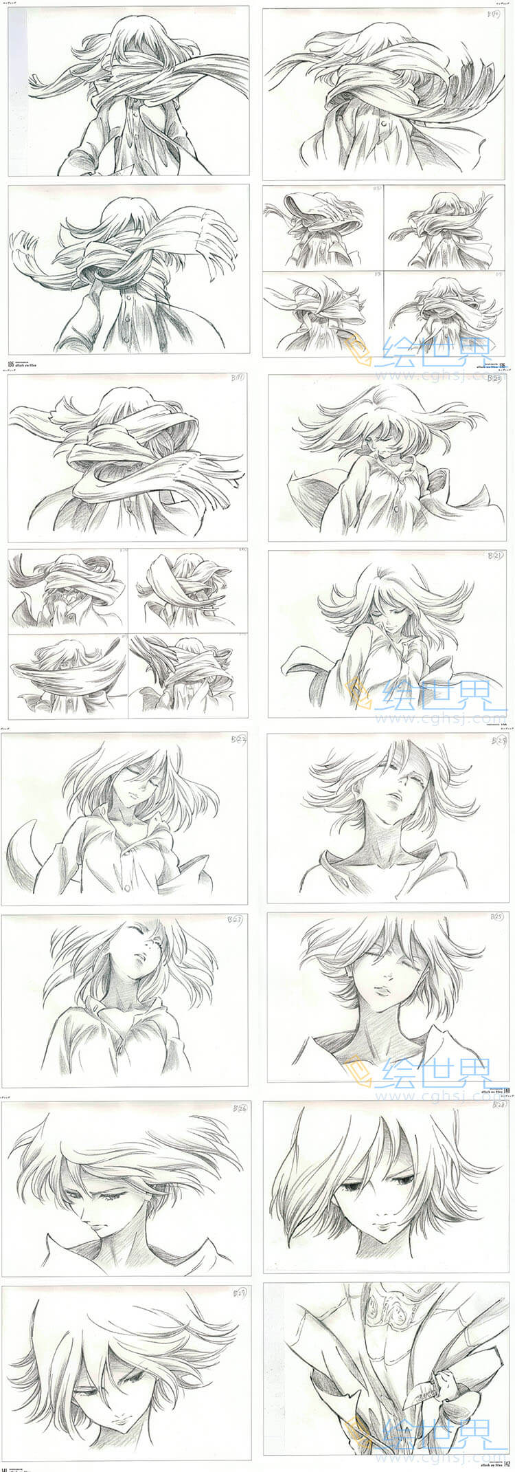 [会员][分镜原画集] 进击的巨人 原画集1