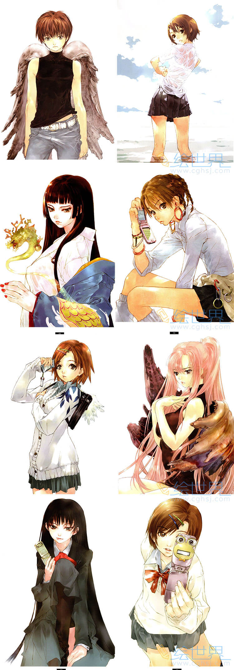 [会员][插画集] 岡崎武士 REBOOT artbook