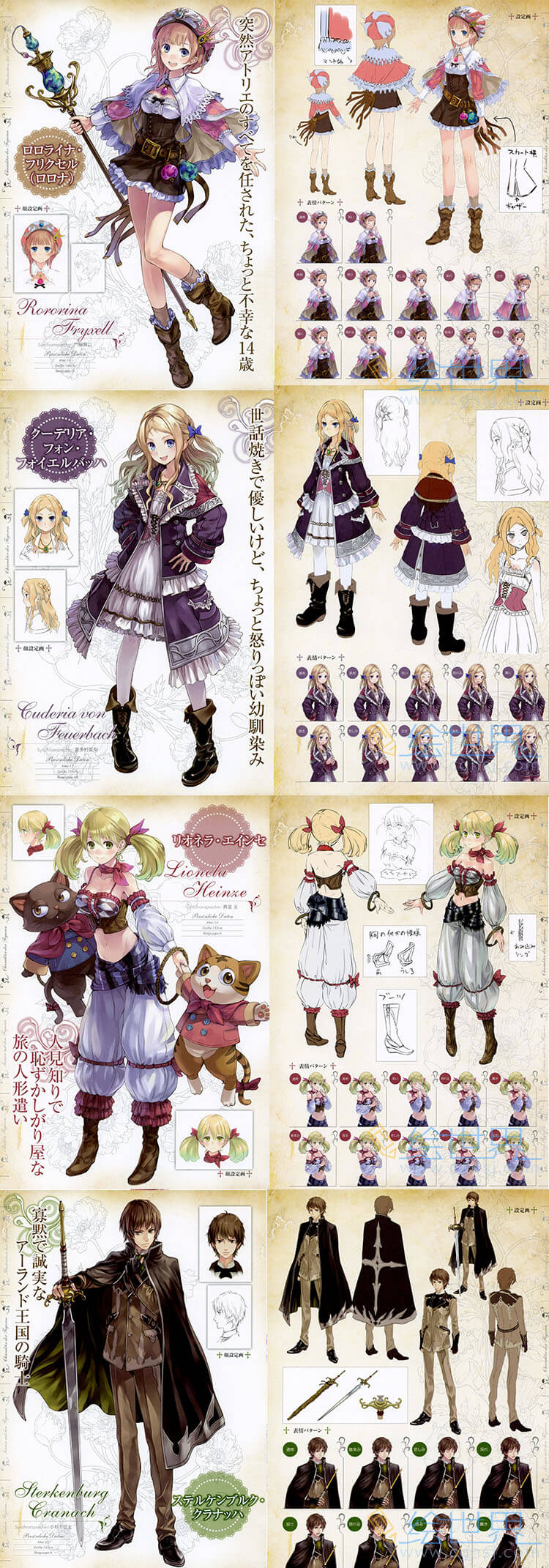 [会员][插画集] 岸田メル 罗罗娜＆托托莉＆梅露露的工作室 白金画集