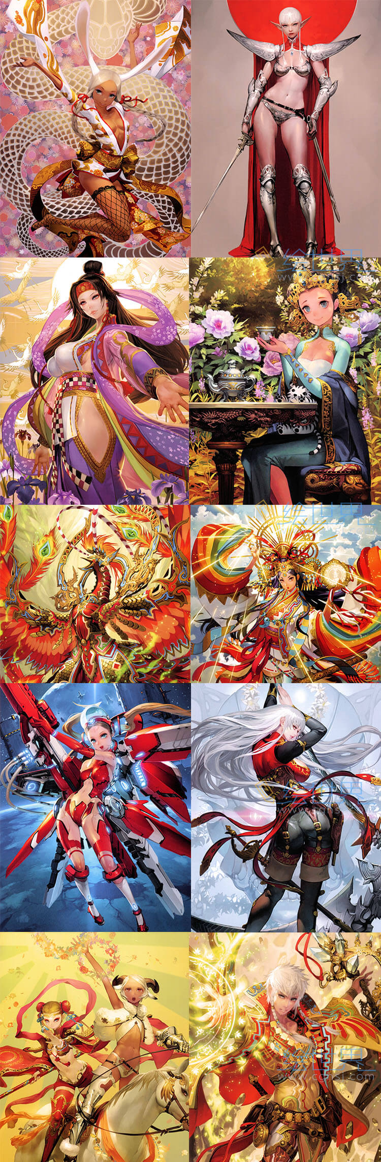 [会员][插画集] 高山俊明 ART WORKS