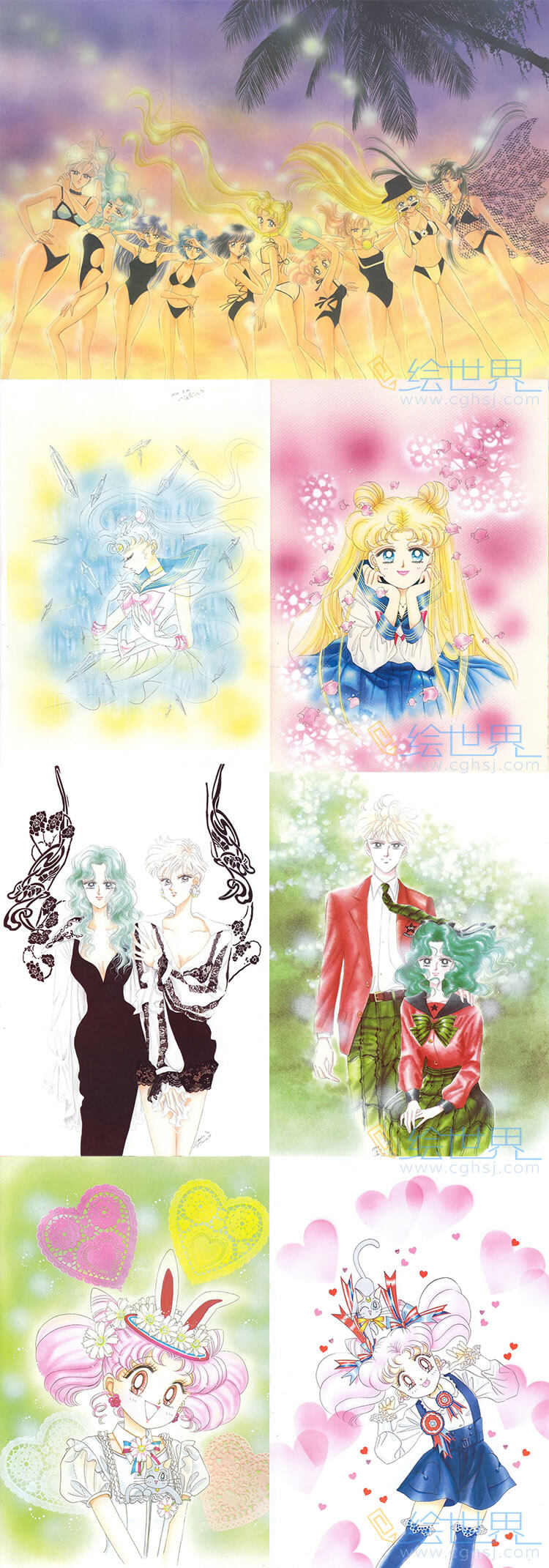 [会员][插画集] 美少女战士セーラームーン SAILORMOON 原画集 Vol.3