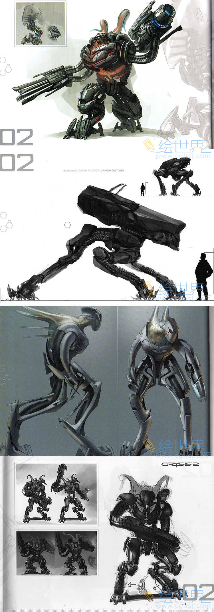 [会员][设定集] 孤岛危机 Crysis 2 Nano Edition Artbook