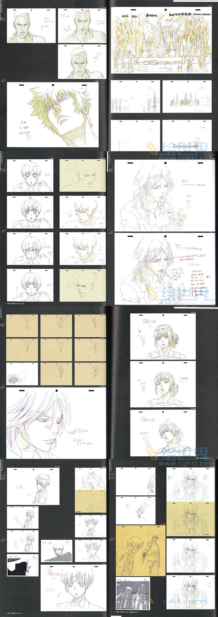 [会员][分镜原画集] 心理测量者（PSYCHO-PASS）剧场版原画集