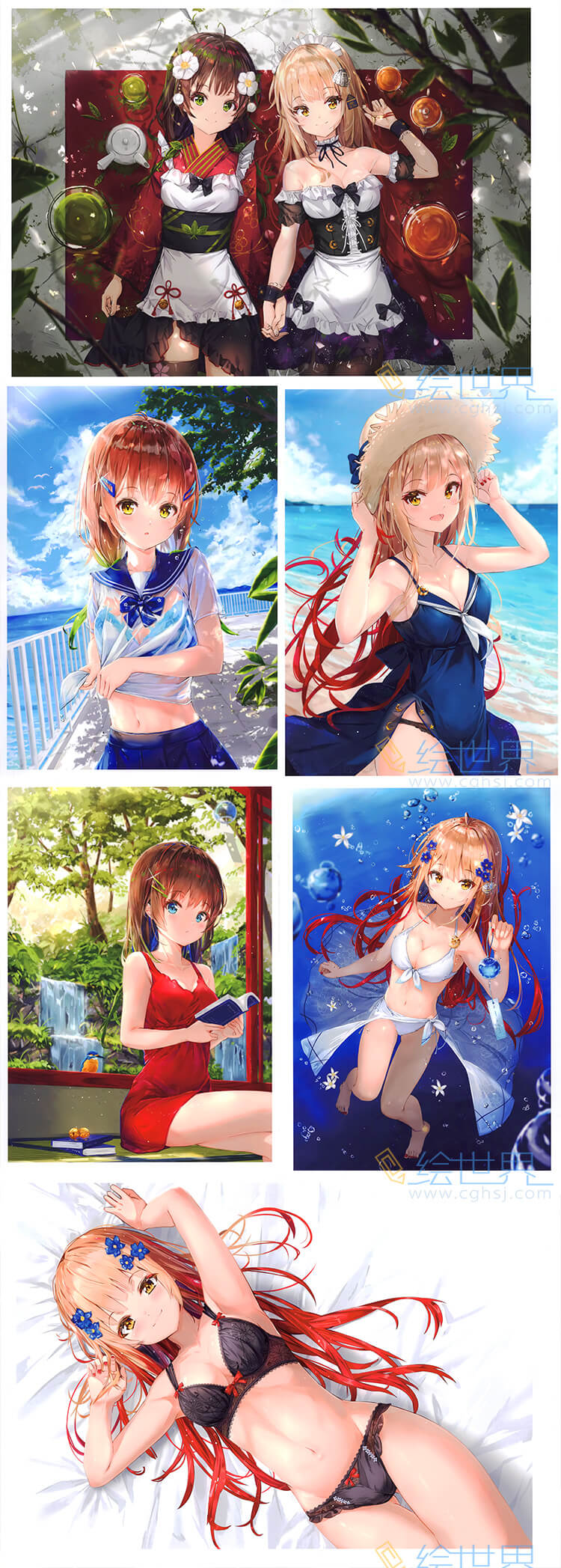 [会员][同人画册] (コミティア137) 柑橘少女(なきょ) 茶夏Tea Summer