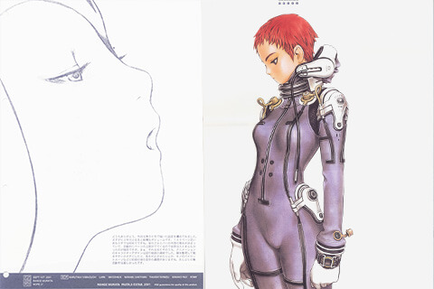 [会员][插画集] 甲冑娘(村田莲尔 司淳) 青の6号 Character filegraphy azure_绘世界