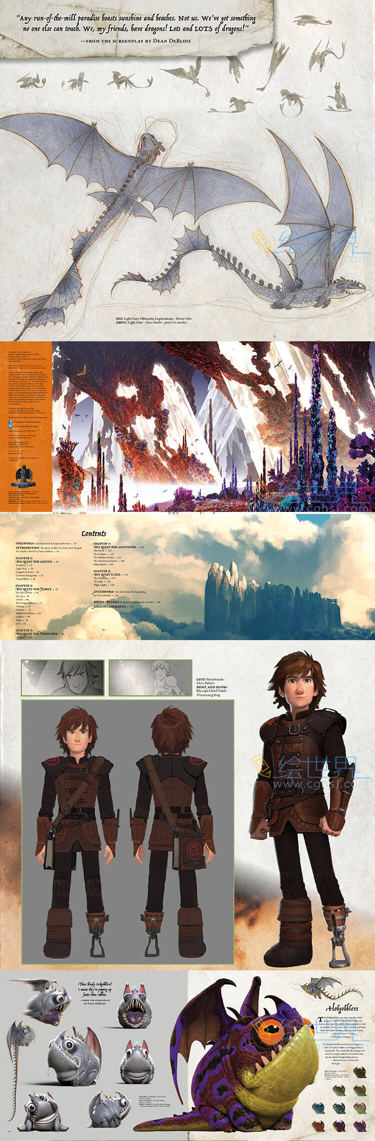 [会员][设定集] 驯龙高手3:隐秘的世界How to Train Your Dragon:The Hidden World