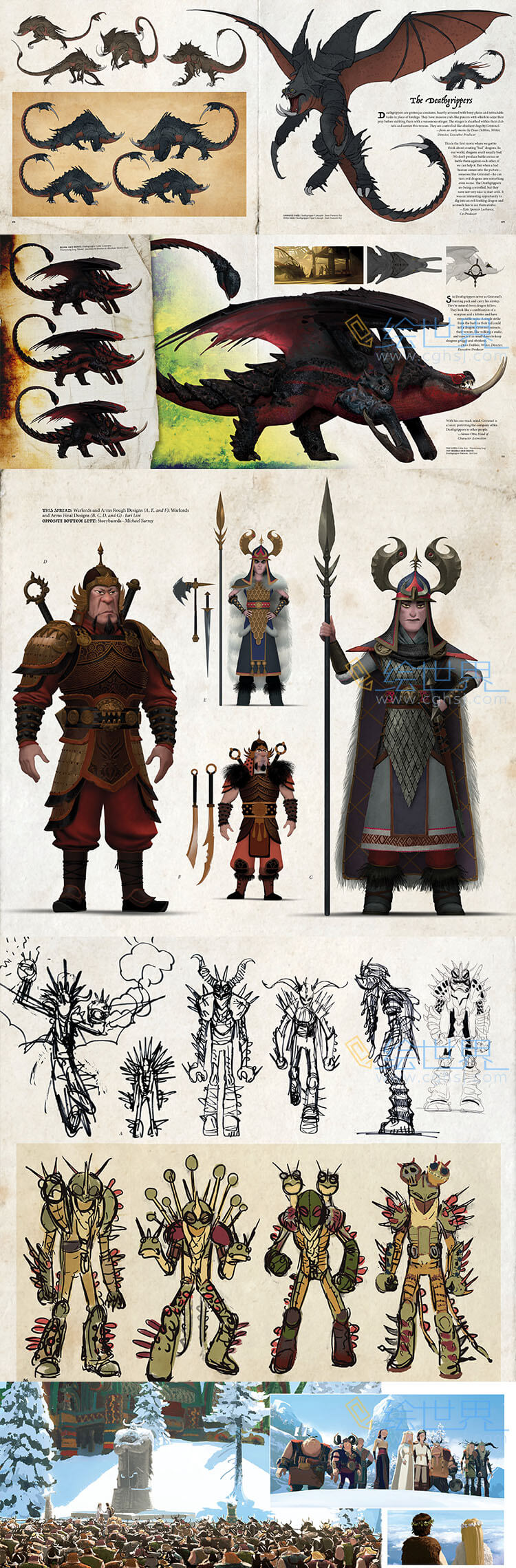[会员][设定集] 驯龙高手3:隐秘的世界How to Train Your Dragon:The Hidden World