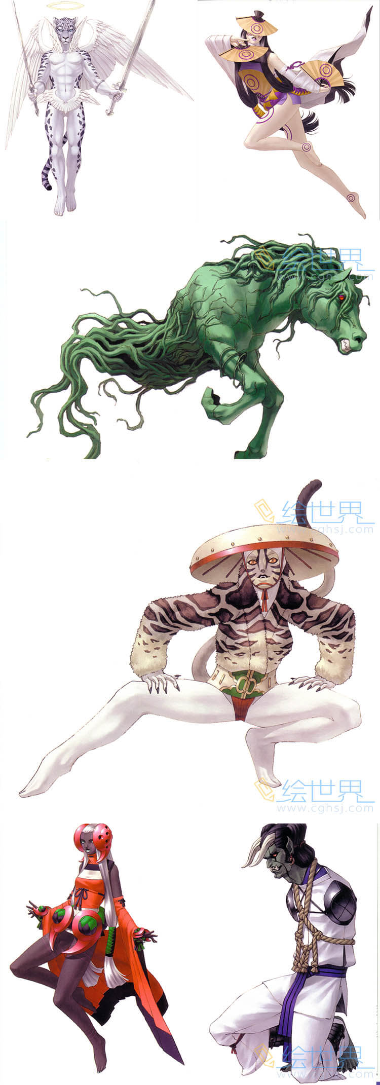 [会员][插画集] 金子一马 真女神转生123合集