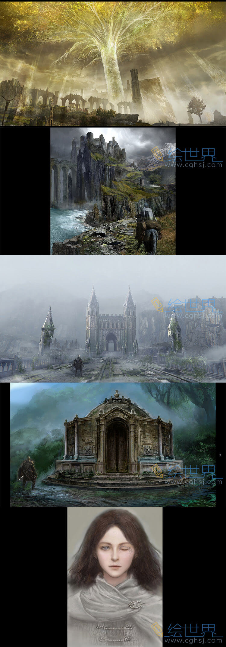 [会员][插画集] 艾尔登法环 Elden Ring Digital Mini Artbook