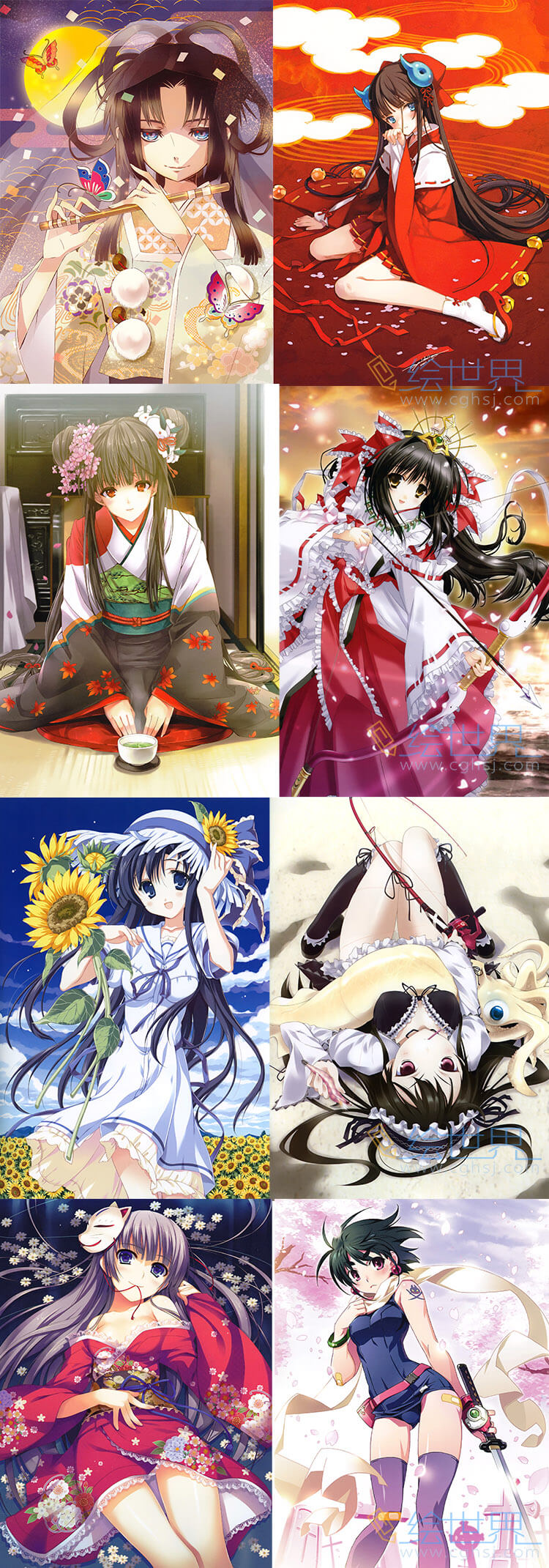 [会员][插画集] 絵師100人展 第1回テーマ 「日本」