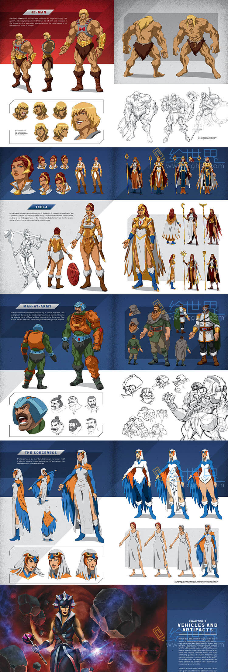 [会员][设定集] 宇宙巨人希曼启示录 Masters Of The Universe Revelation