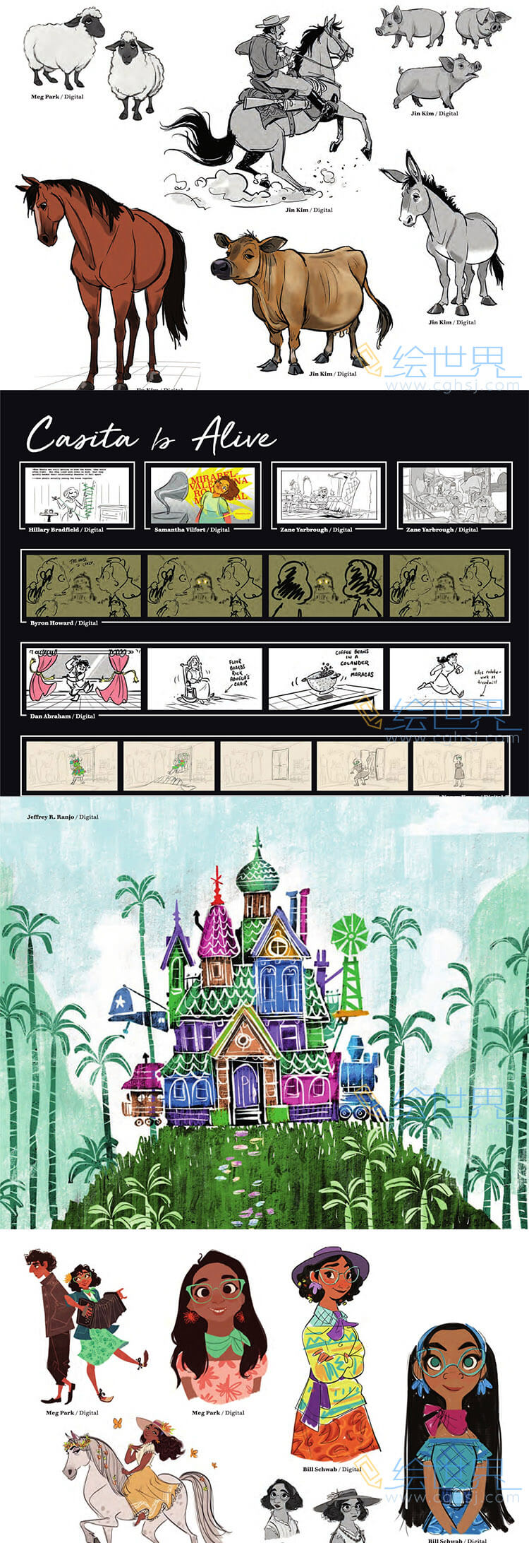 [会员][设定集] The Art Of Encanto 魔法满屋