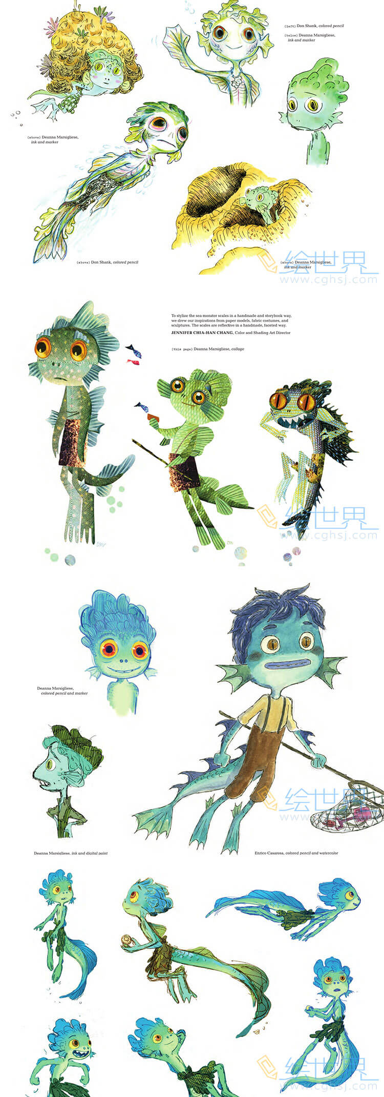[会员][设定集] The Art Of Luca 夏日有晴天画集