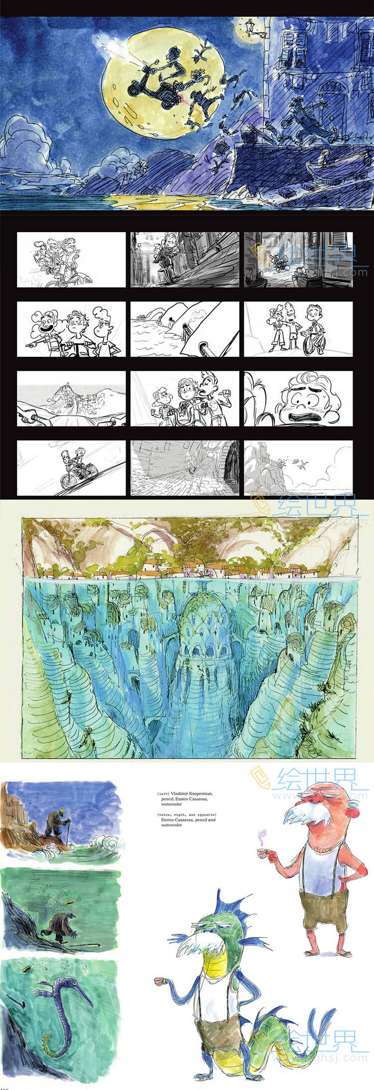 [会员][设定集] The Art Of Luca 夏日有晴天画集