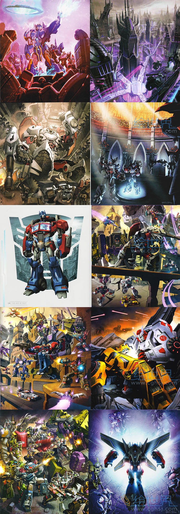 [会员][插画集] 变形金刚 Transformers The Covenant of Primus