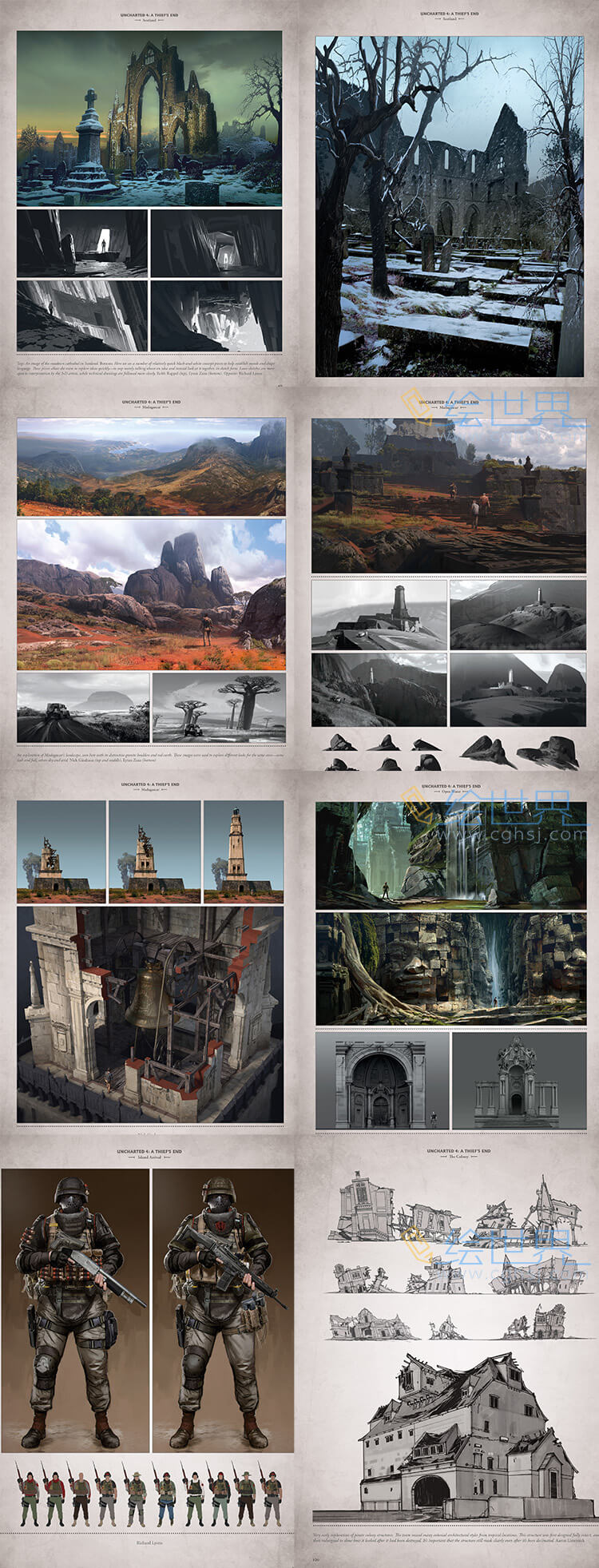 [会员][设定集] The Art of Uncharted 4A Thief's End