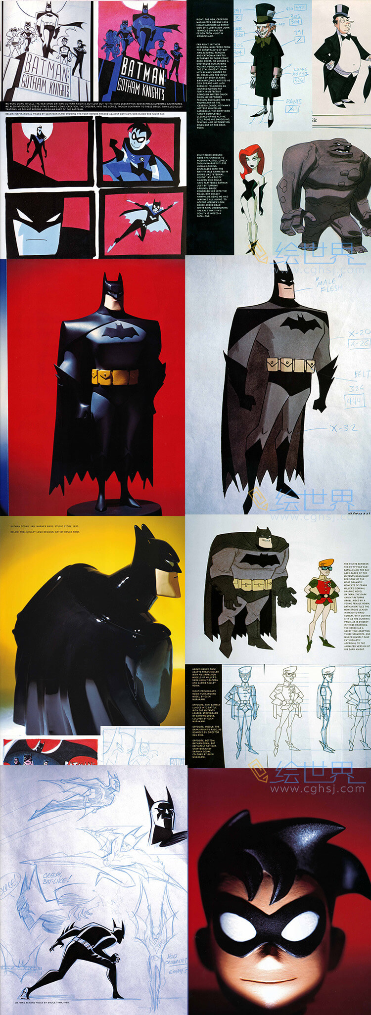 [会员][设定集] Batman Animated 蝙蝠侠动画版设定