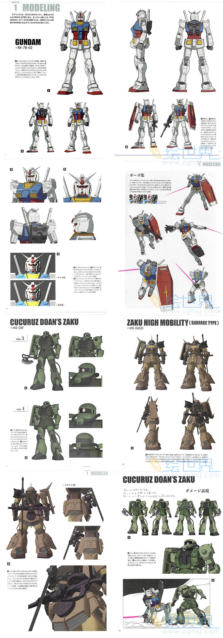 [会员][设定集] 動戦士ガンダム ククルス・ドアンの島 劇場 CG