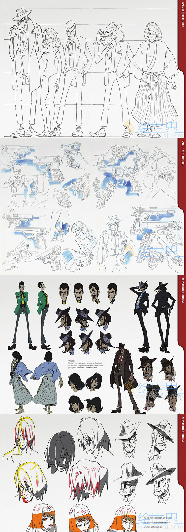 [会员][设定集] 鲁邦三世 50 Animated Years of Lupin the 3rd