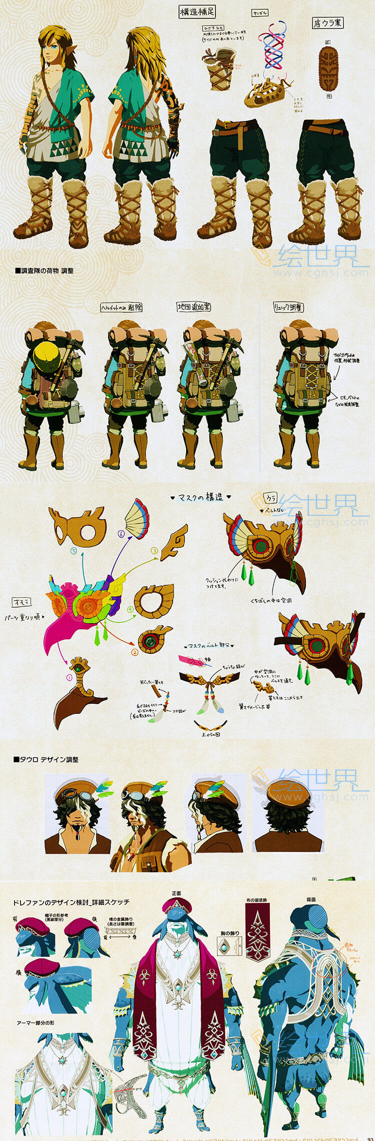 [会员][设定集] 塞尔达传说 王国之泪 Collectors Edition ARTBOOK