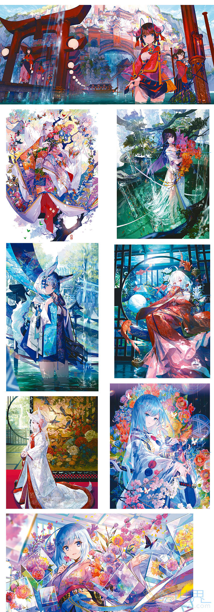 [会员][插画集] 藤ちょこ 祝彩巡礼